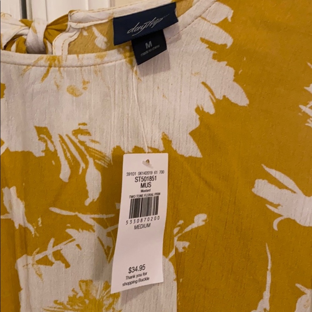 Daytrip two tone floral top - Picture 3 of 3